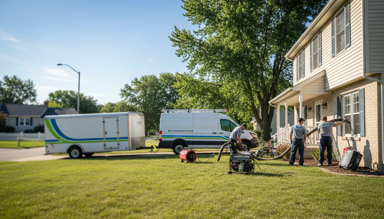 Flooded Basement Restoration And Cleanup With Repair in Avawam, KY near me